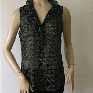 Cabi Sheer Blouse. #5913 Singalong